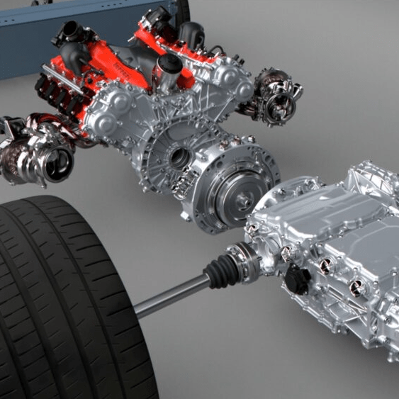 sf90 motore cambio 1024x574 1