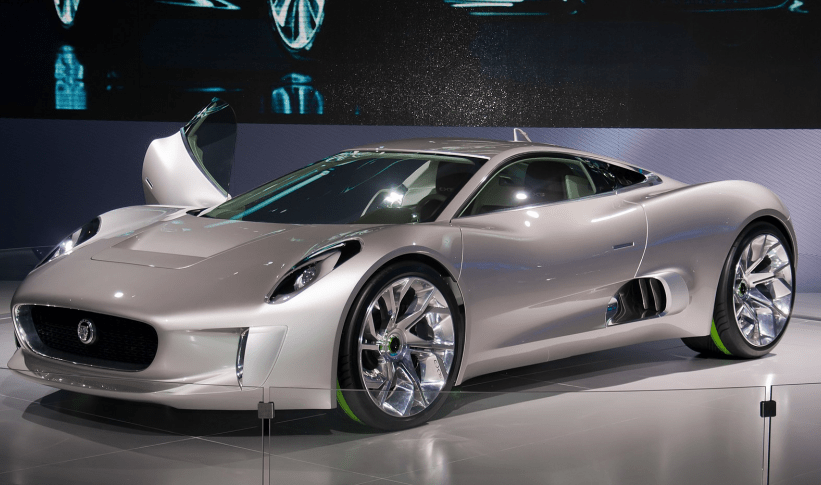 silver jaguar c x75 2